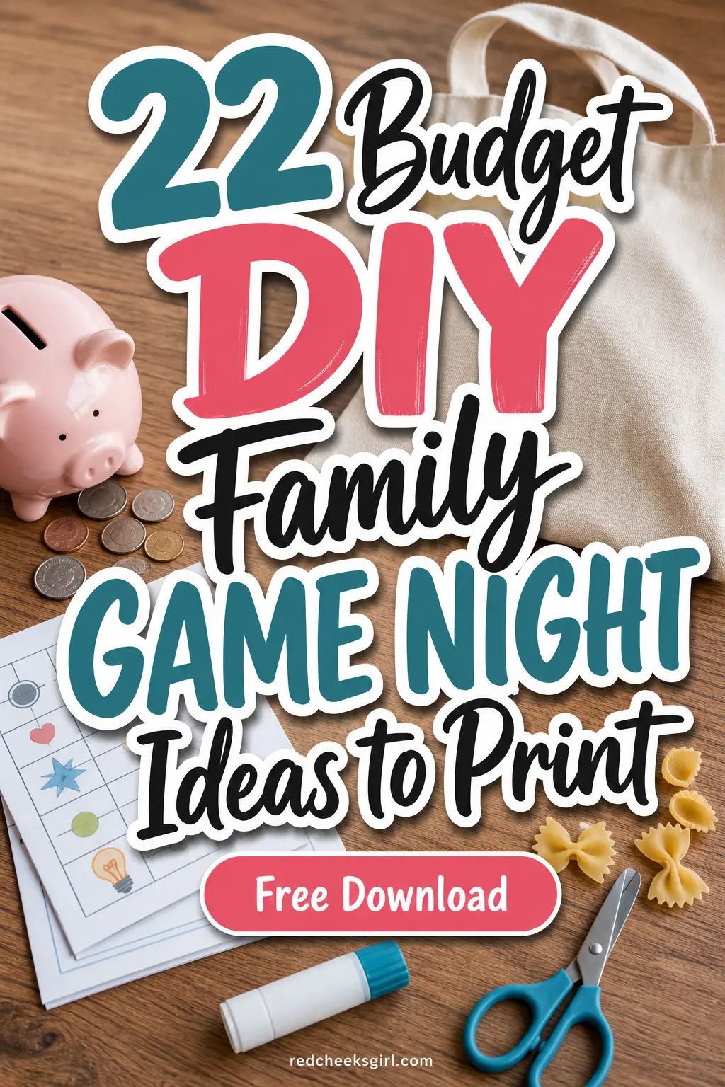 22 Budget DIY Family Game Night Ideas to Print