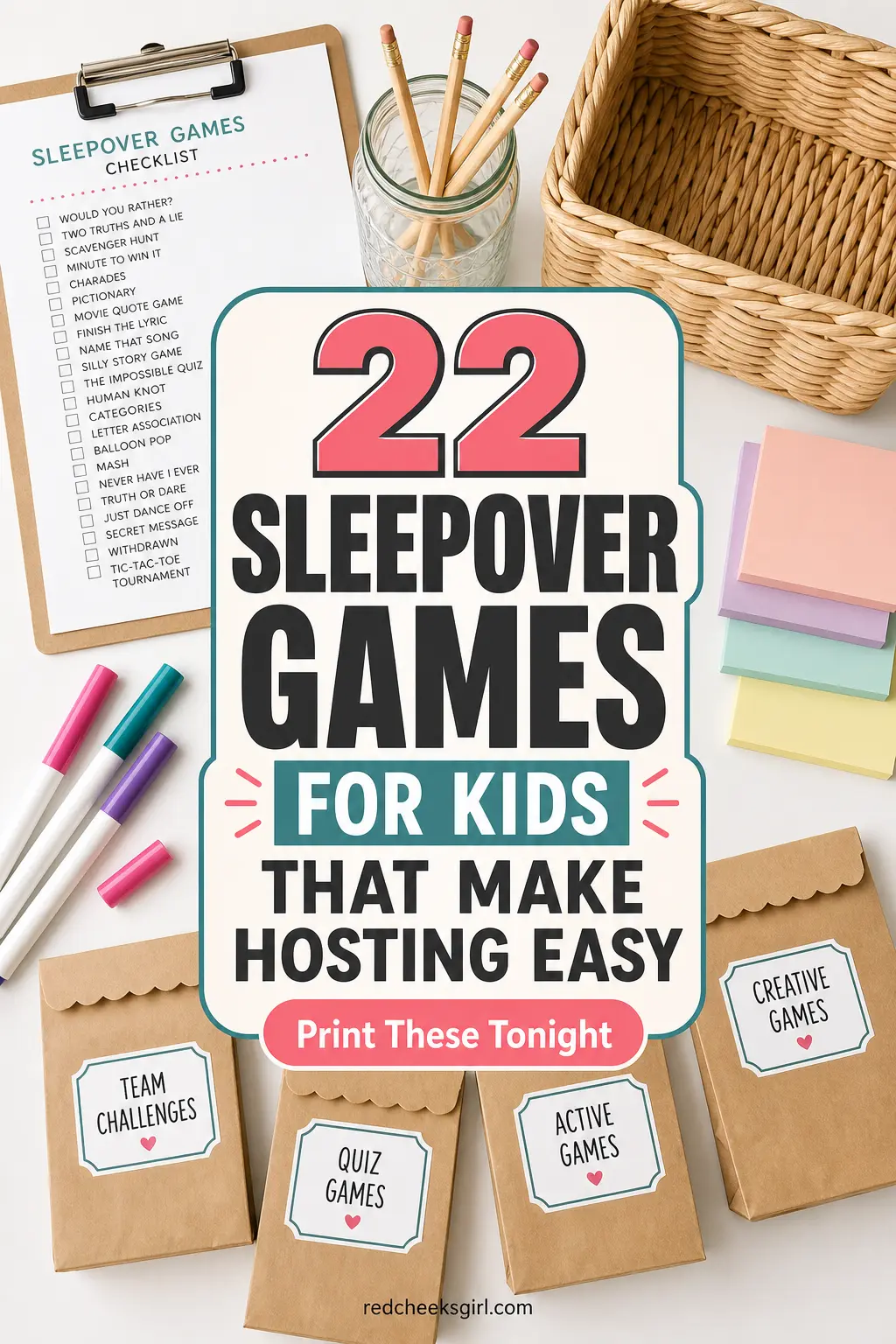 22 Sleepover Games for Kids That Make Hosting Easy