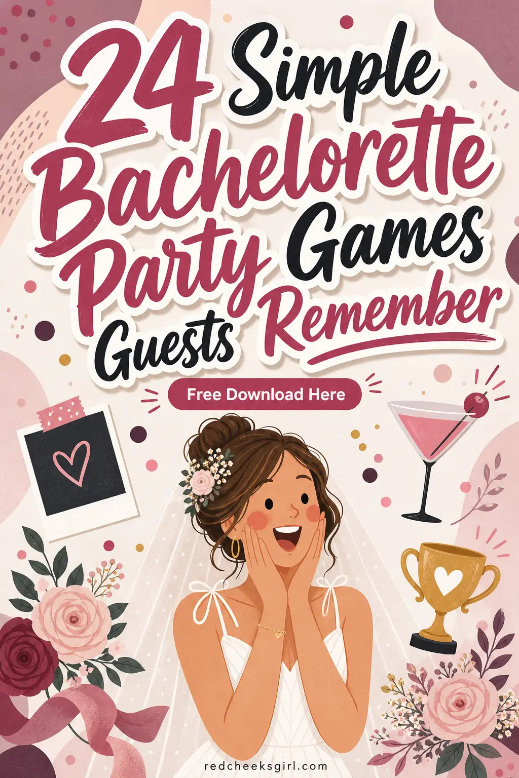 24 Simple Bachelorette Party Games Guests Remember