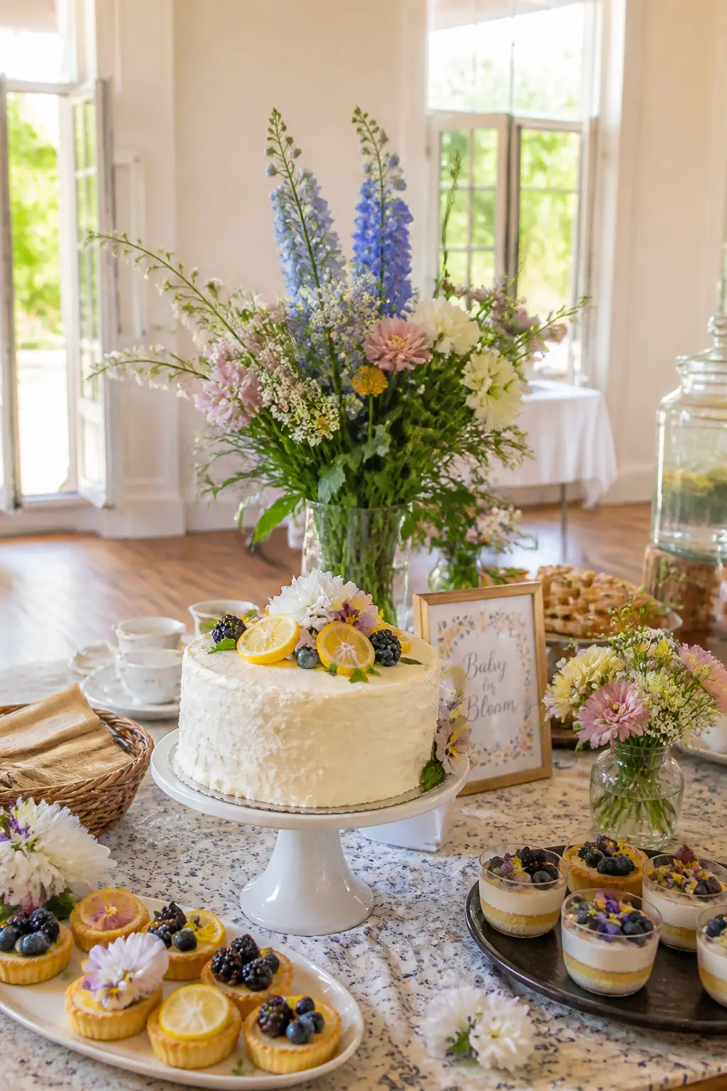 Garden Brunch Lemon Cake
