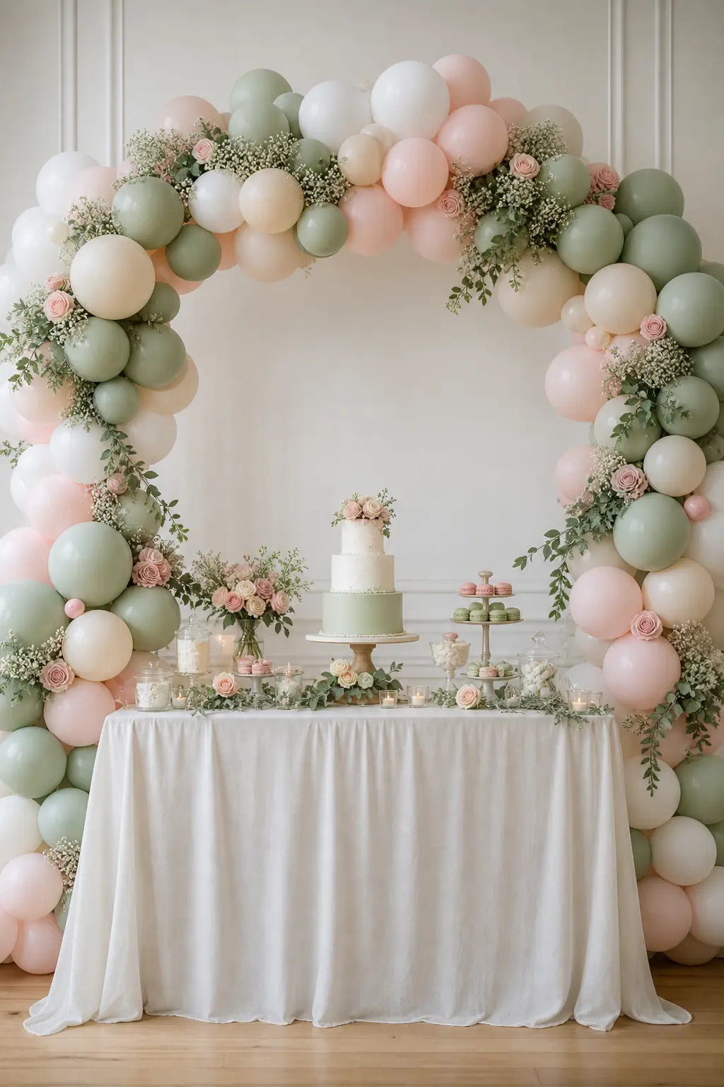 Dessert Table Full Arch Backdrop