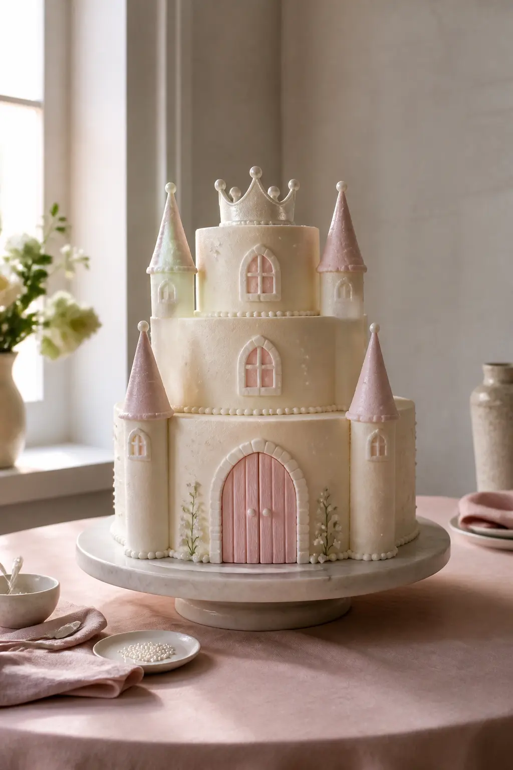 Princess Castle Cake