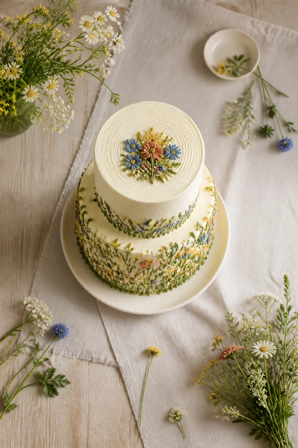 Wildflower Meadow Cake