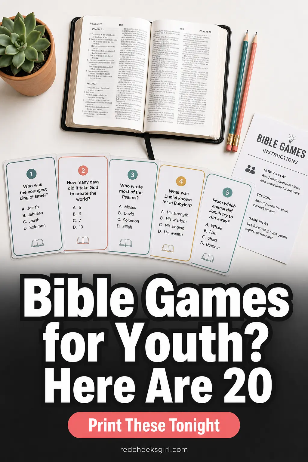 Bible Games for Youth? Here Are 20