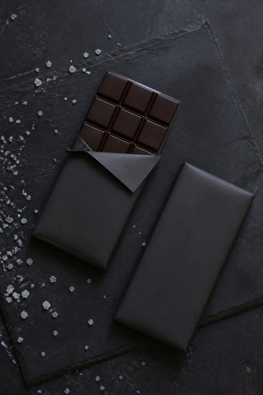 Single-Origin Dark Chocolate Bar with Smoked Sea Salt