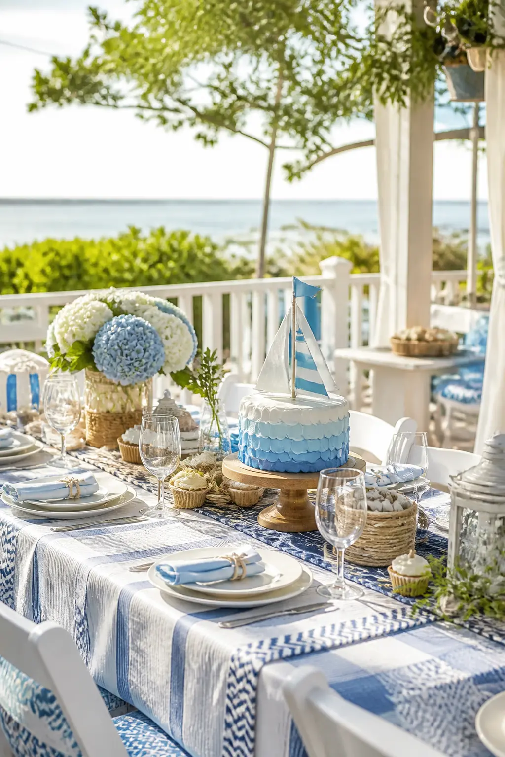 Blue & White Coastal