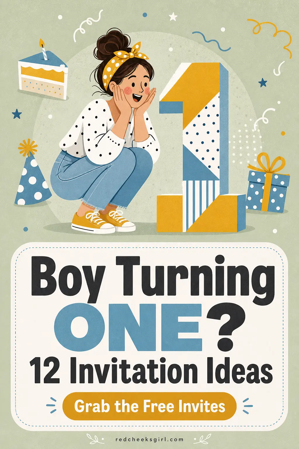 Boy Turning ONE? 12 Invitation Ideas