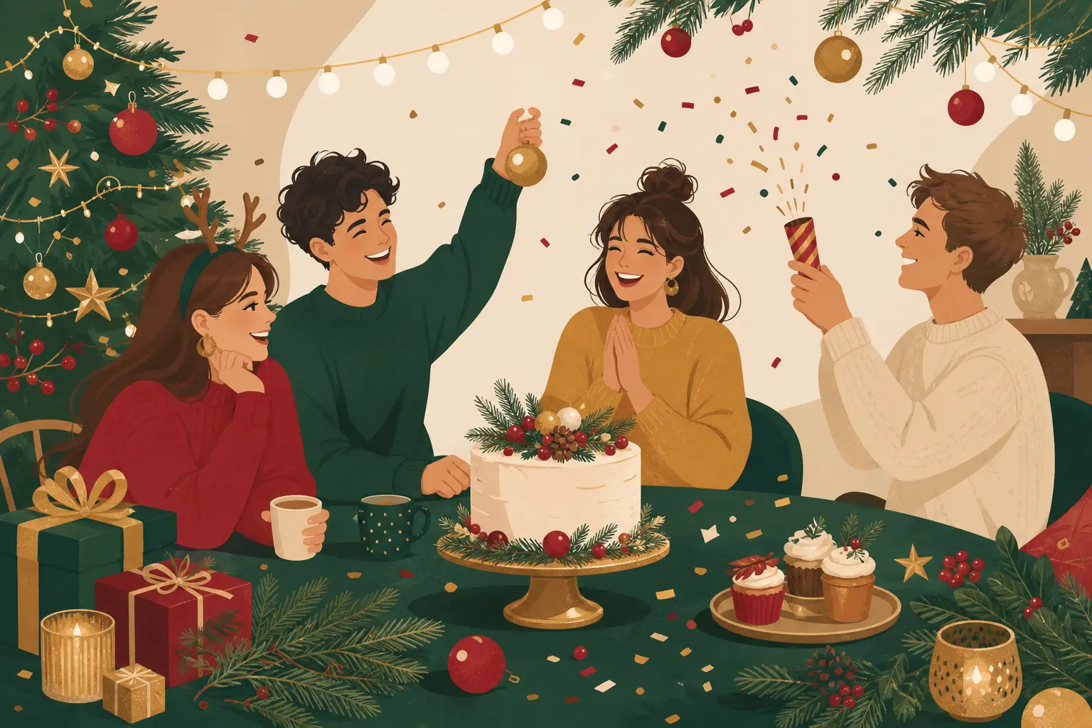 18 Christmas Cake Ideas That Are Actually On-Trend This Year
