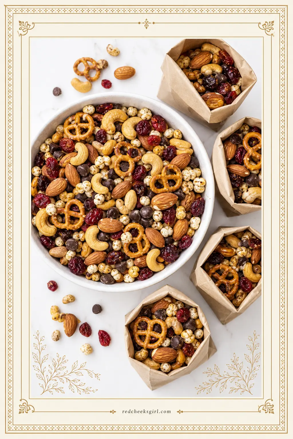Homemade Trail Mix Snack Bags