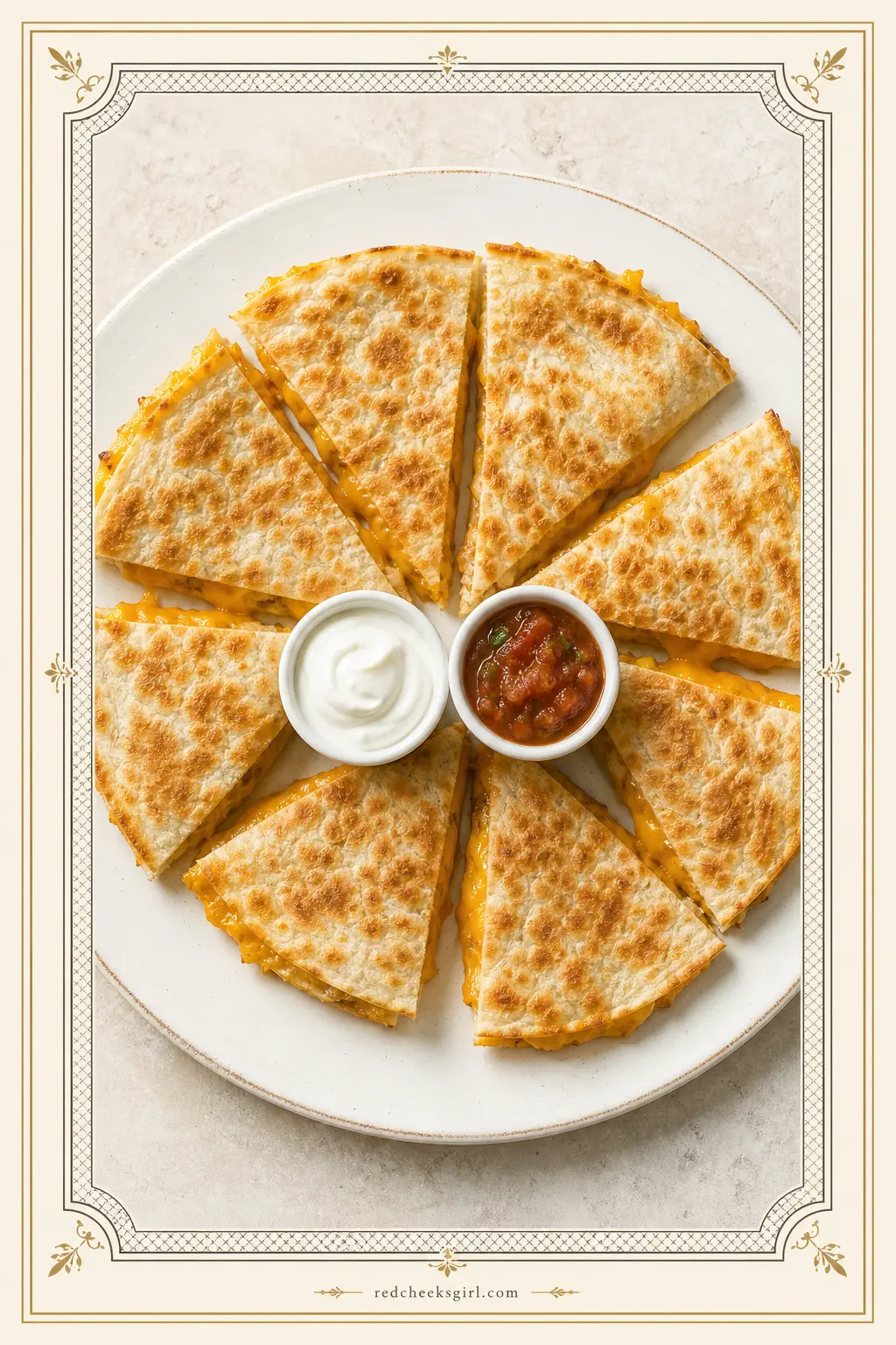 Mini Quesadilla Wedges