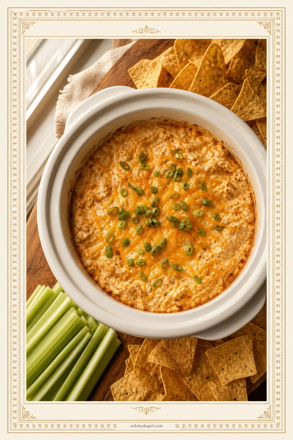 Slow Cooker Buffalo Chicken Dip