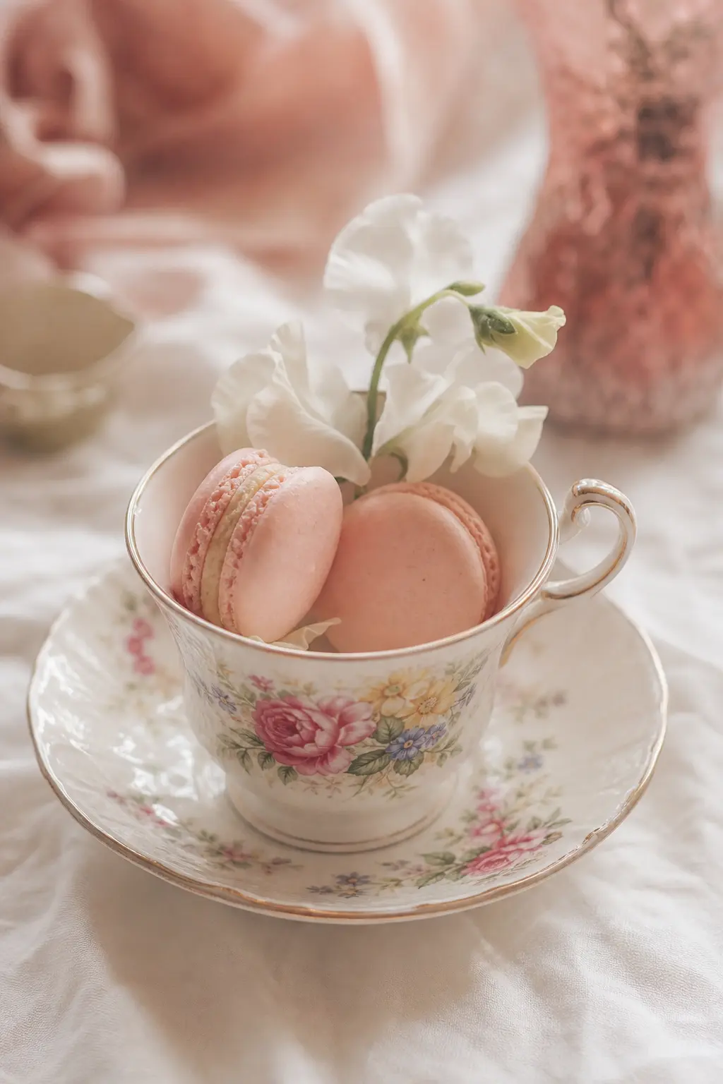 Garden Tea Party cake detail