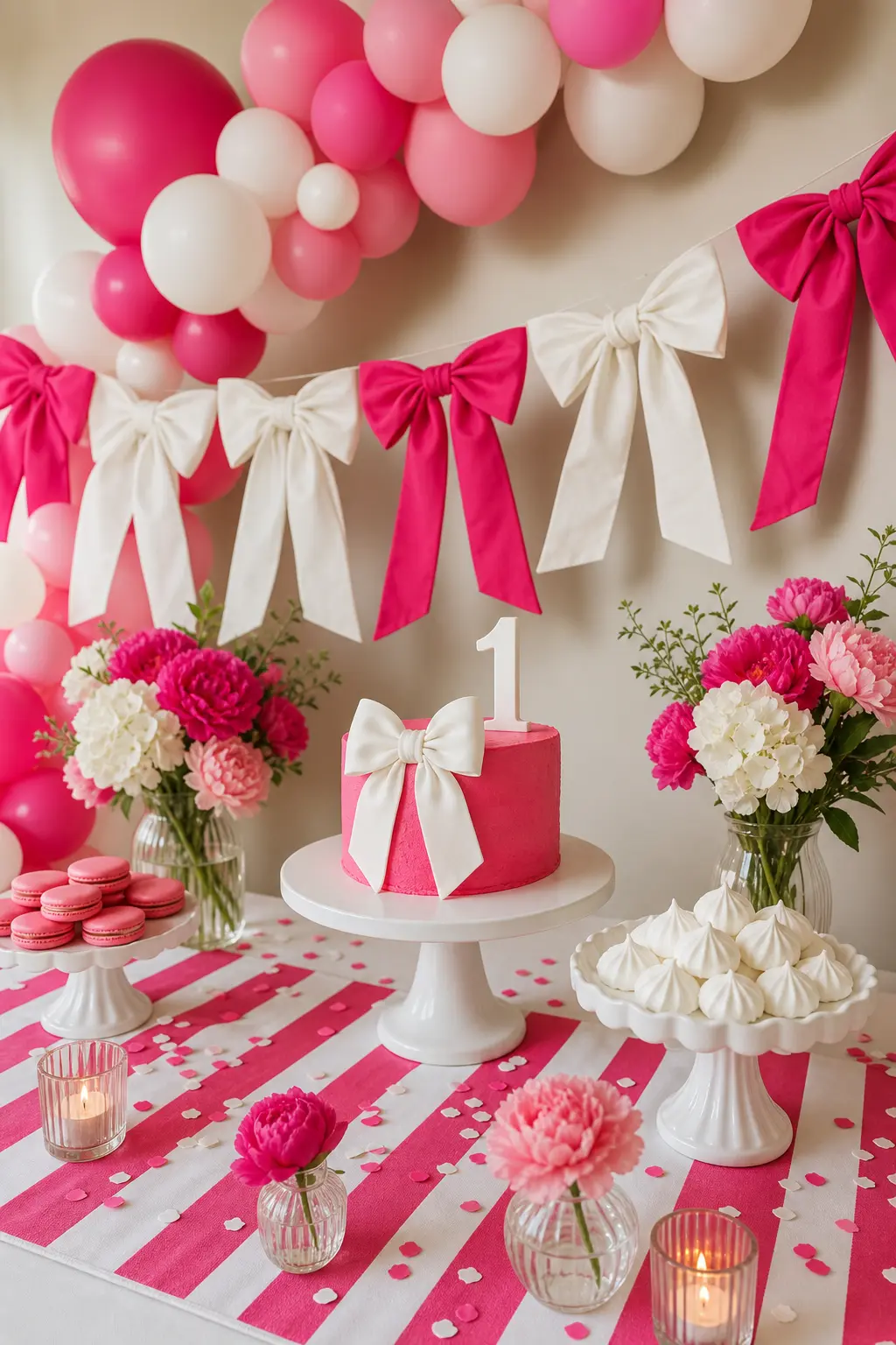 Pink Preppy Bows