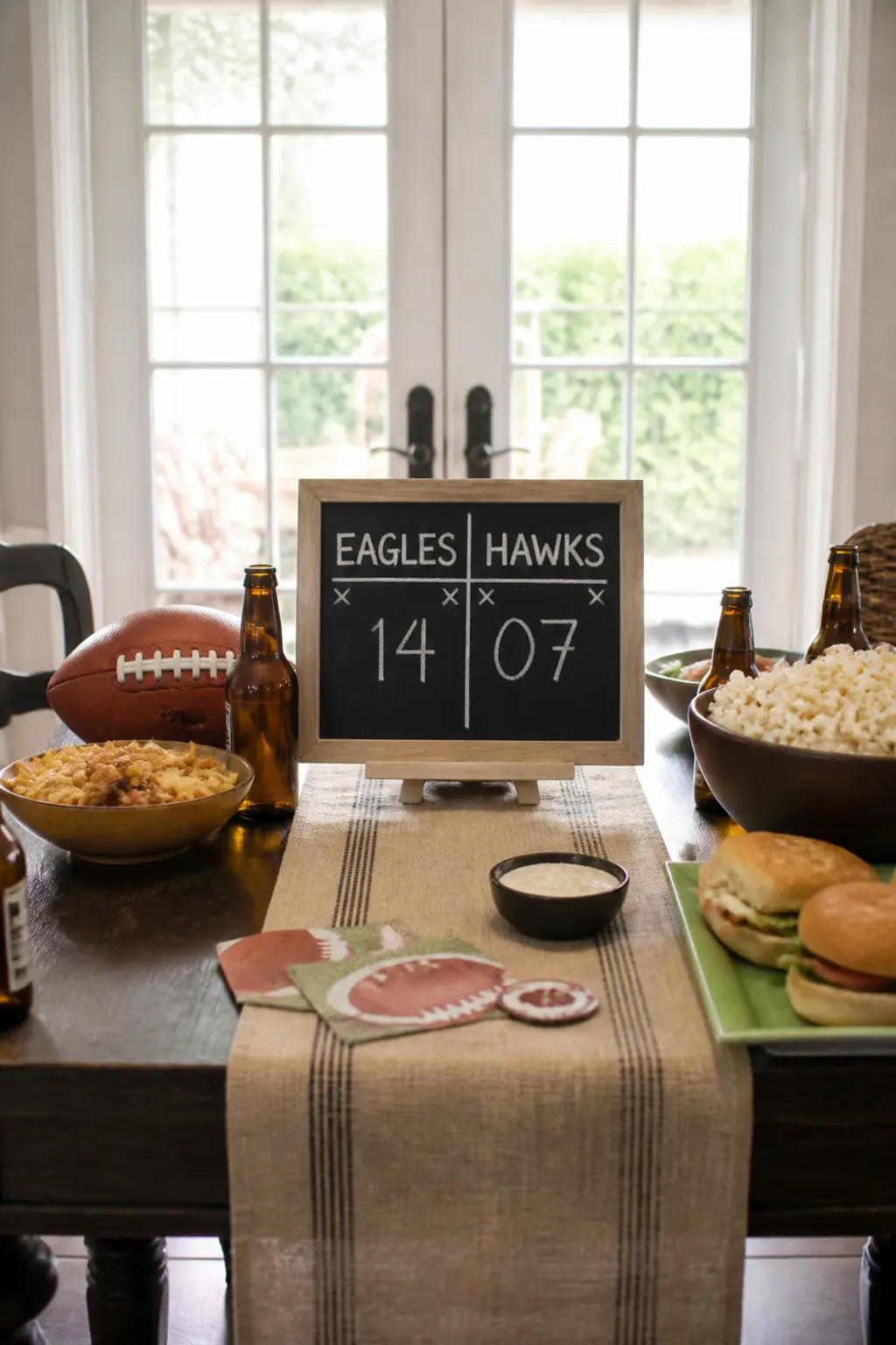 Scoreboard Chalkboard or Whiteboard Centrepiece