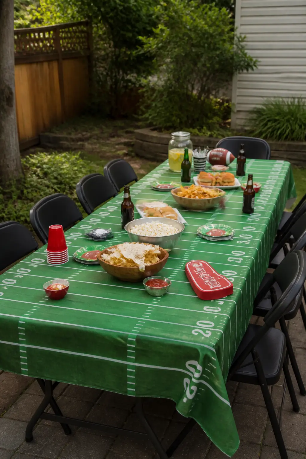 Sod or Grass-Patterned Tablecloth or Runner