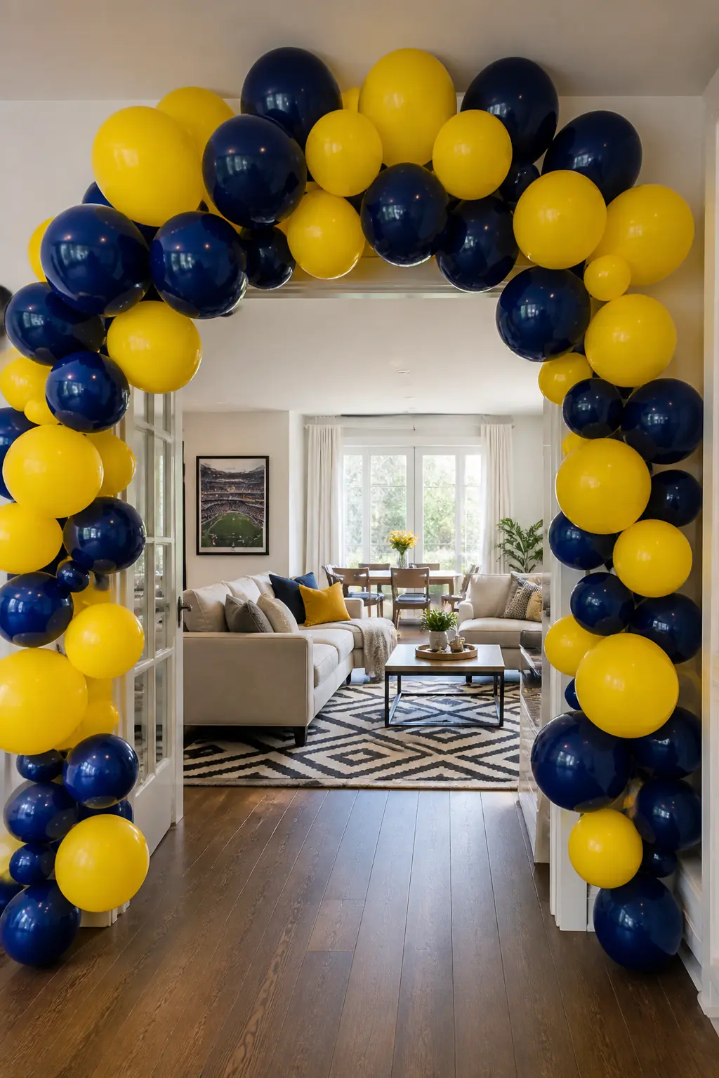 Team-Coloured Balloon Arch or Garland