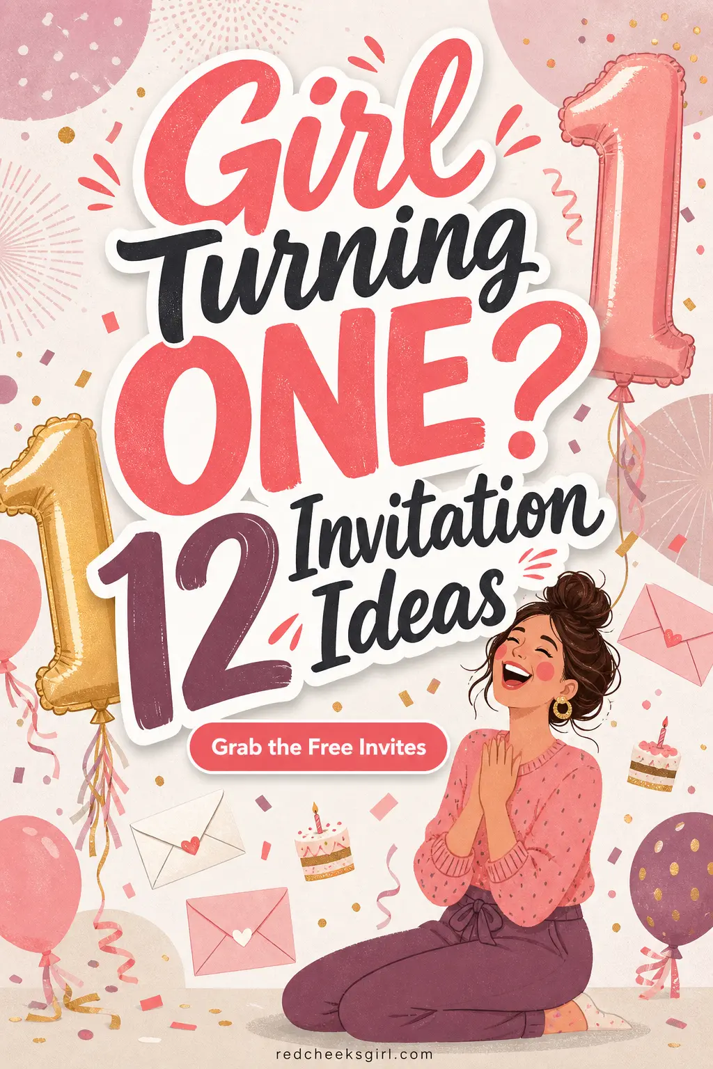 Girl Turning ONE? 12 Invitation Ideas