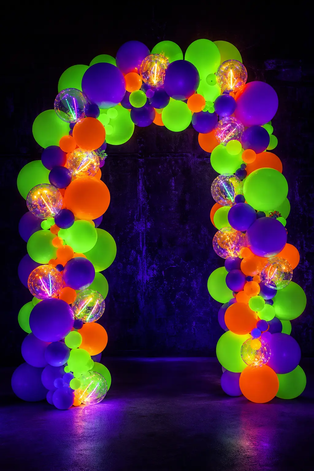 Glow-in-the-Dark Night Arch