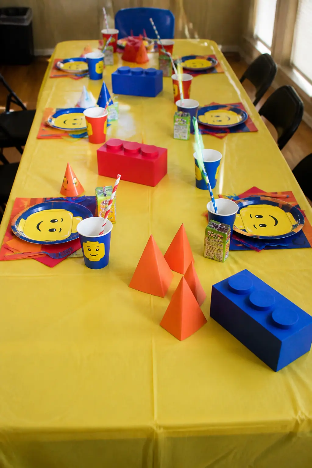 Construction Cone Shapes as Table Scatter or Decor