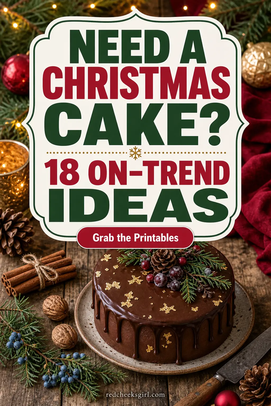Need a Christmas Cake? 18 On-Trend Ideas