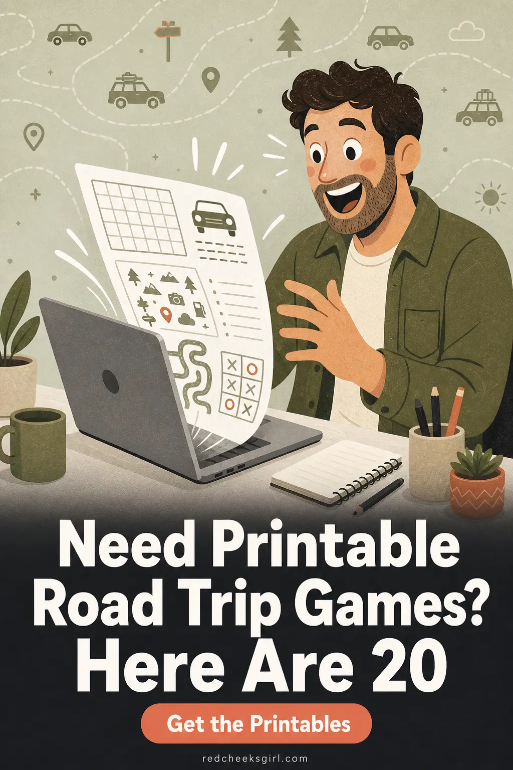 Need Printable Road Trip Games? Here Are 20