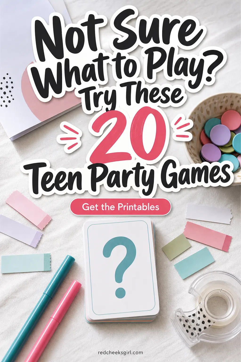 Not Sure What to Play? Try These 20 Teen Party Games