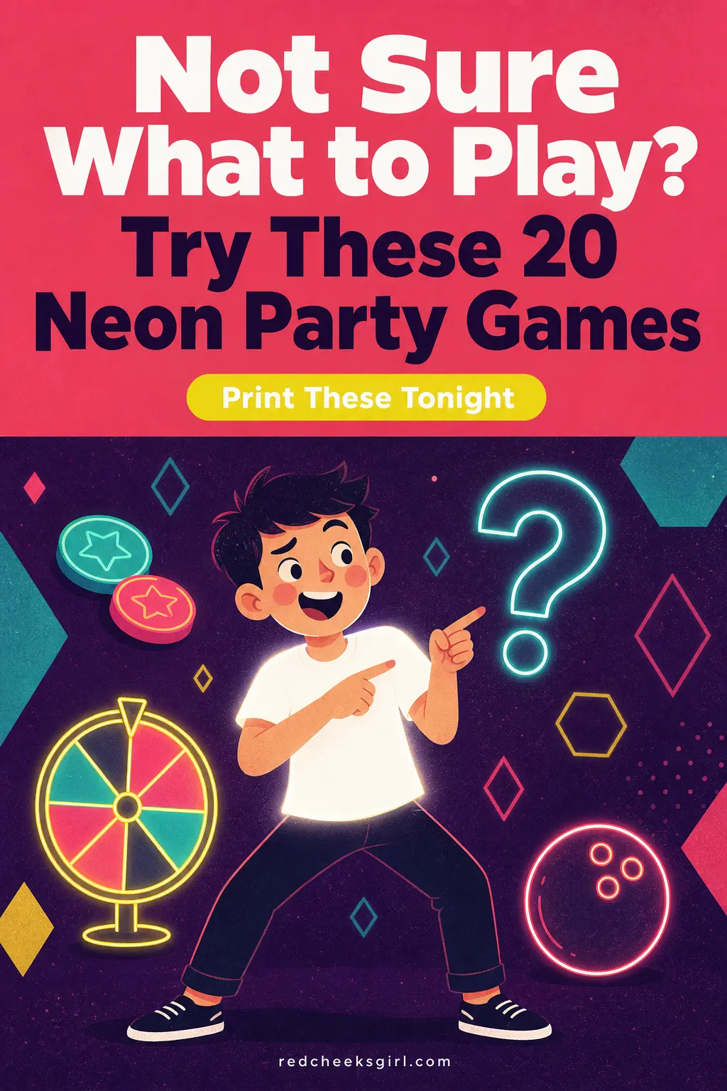 Not Sure What to Play? Try These 20 Neon Party Games
