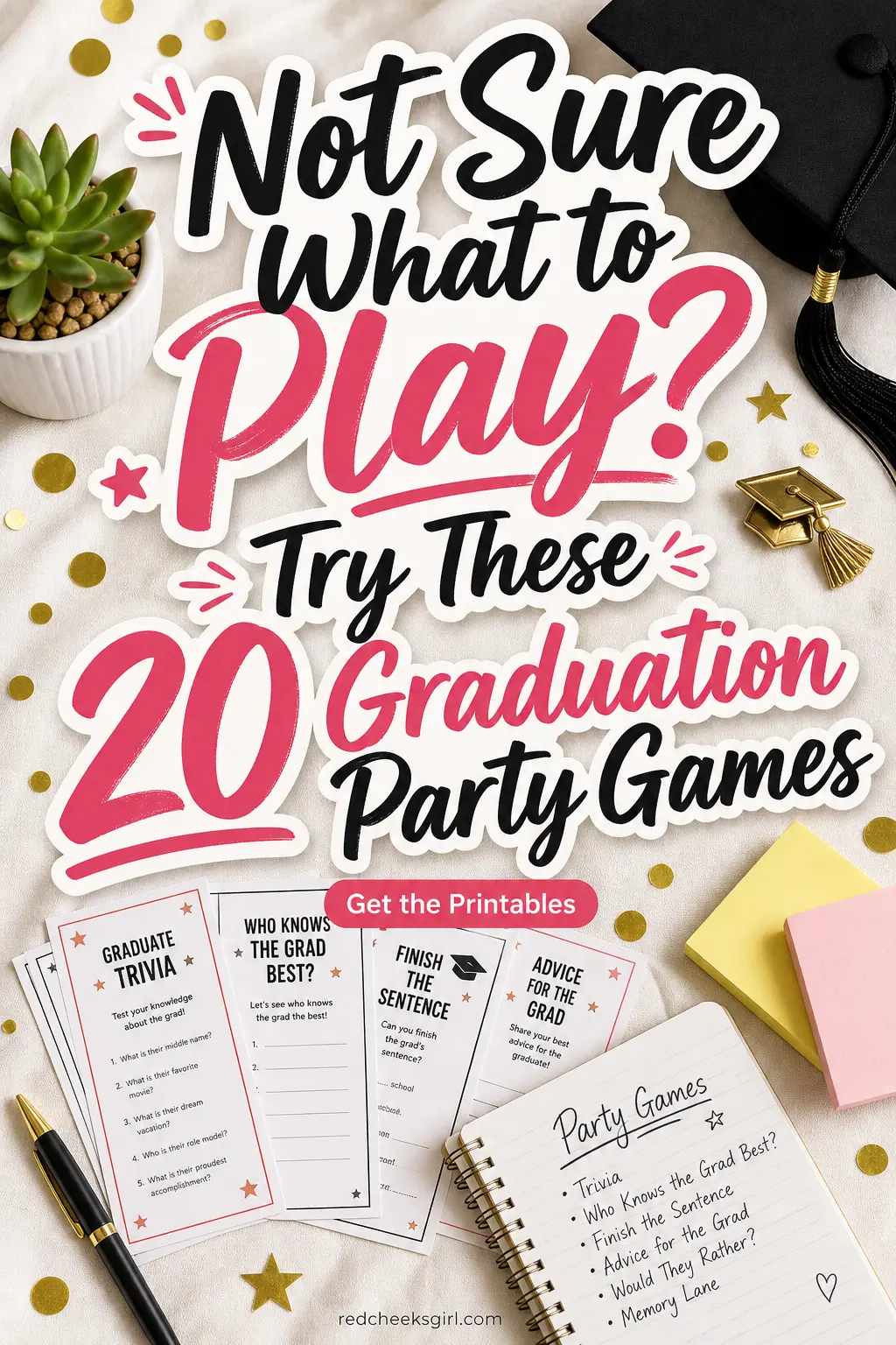 Not Sure What to Play? Try These 20 Graduation Party Games