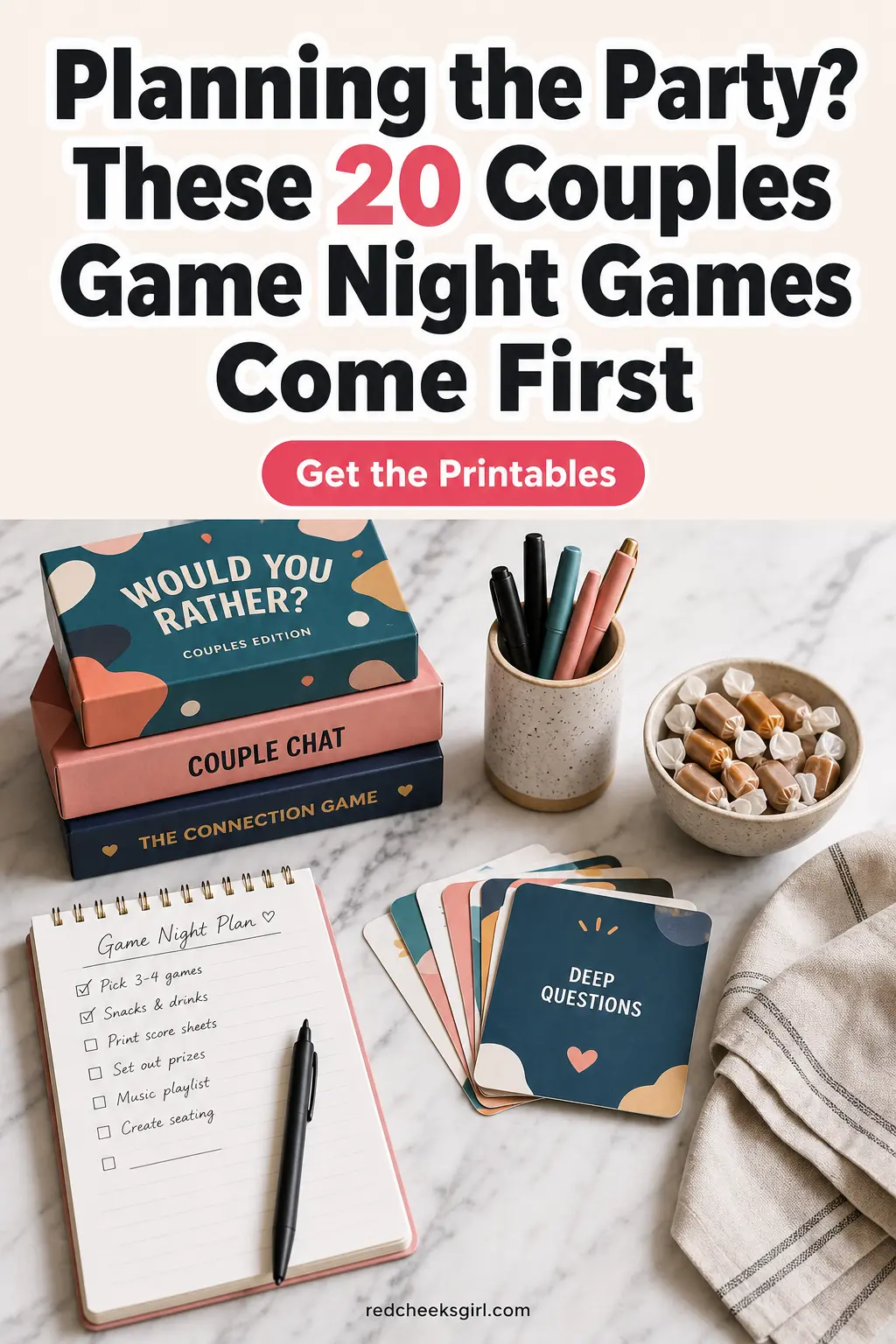 Planning the Party? These 20 Couples Game Night Games Come First