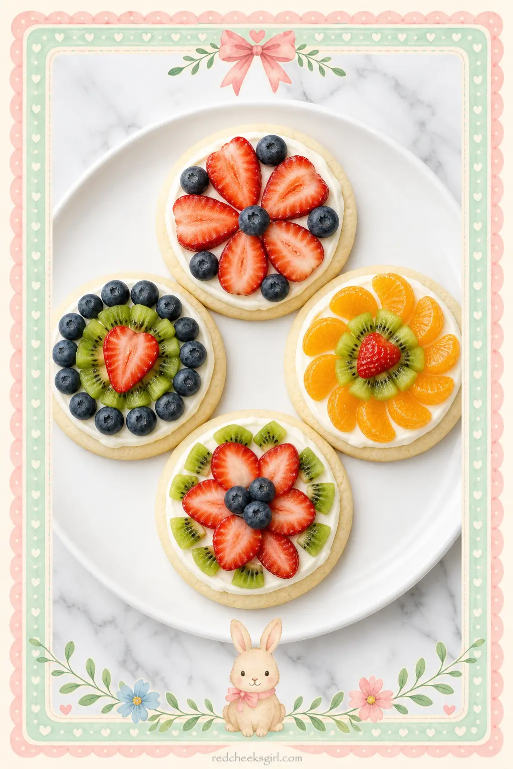 Fruit Pizza Cookies