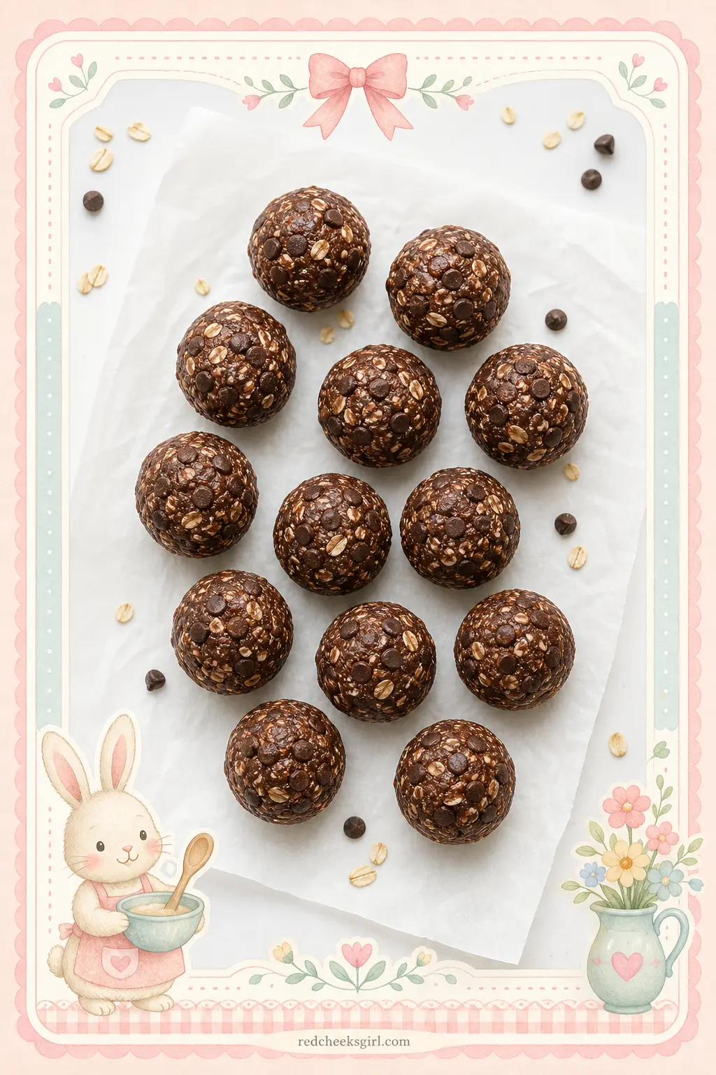 No-Bake Chocolate Oat Energy Bites