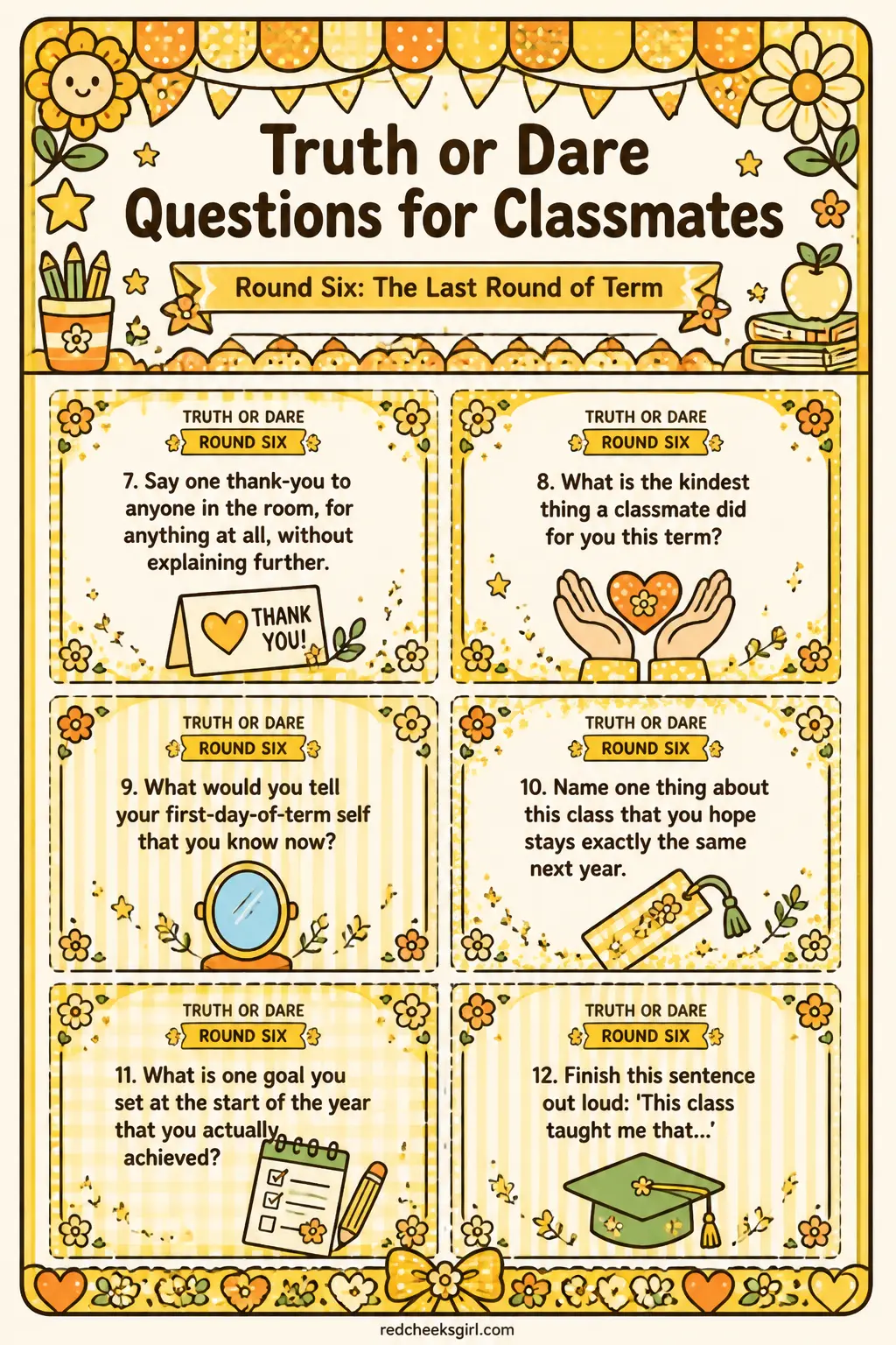 Round Six Cards B printable