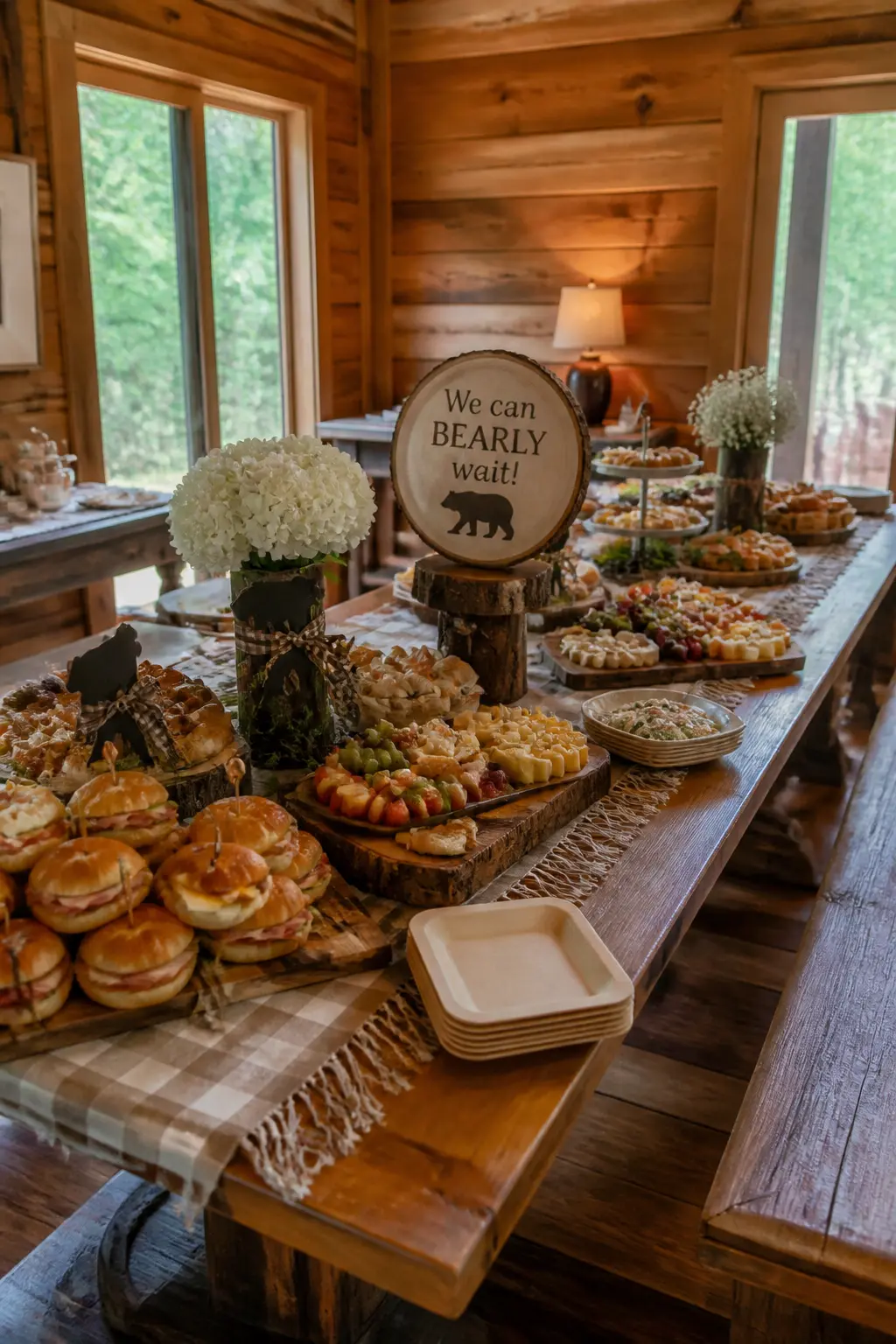 Cabin Picnic Spread