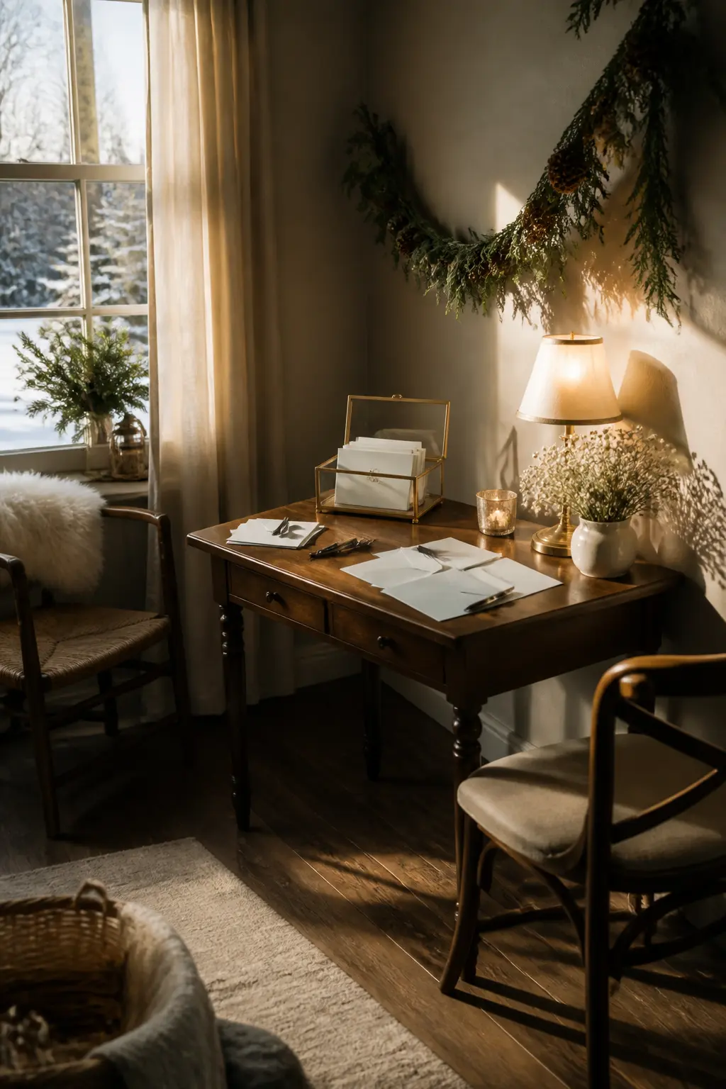 Cards Written to the Baby for Their First Winter