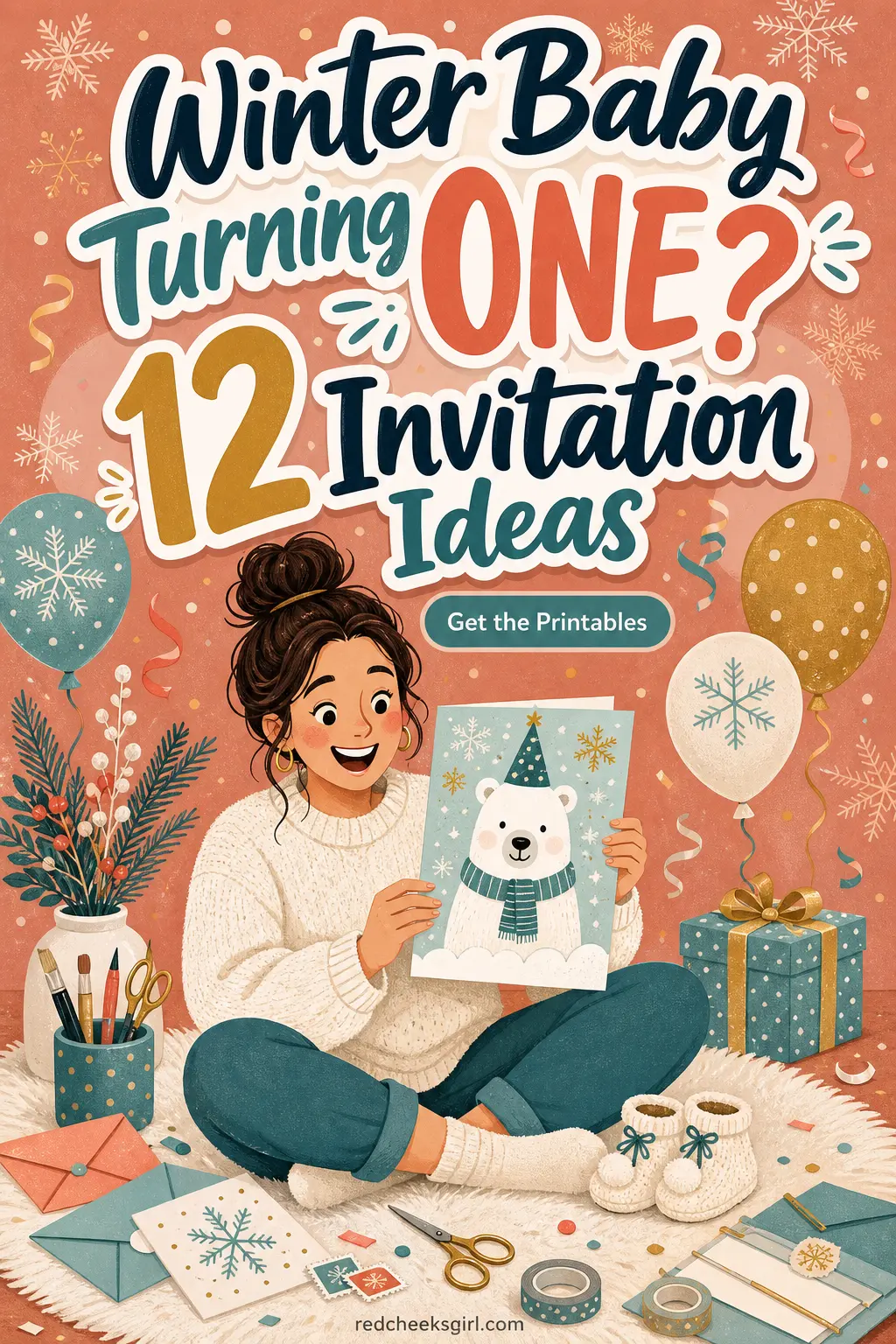 Winter Baby Turning ONE? 12 Invitation Ideas