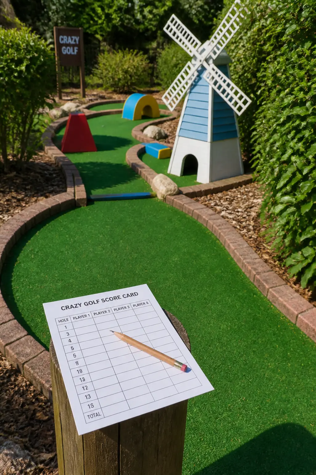 Crazy Golf Then Milkshakes