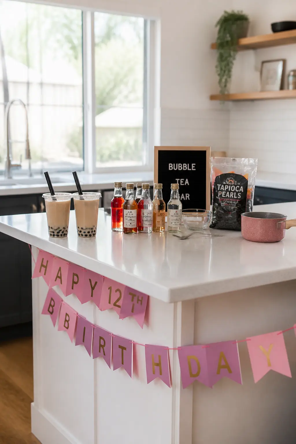 Bubble Tea Bar at Home