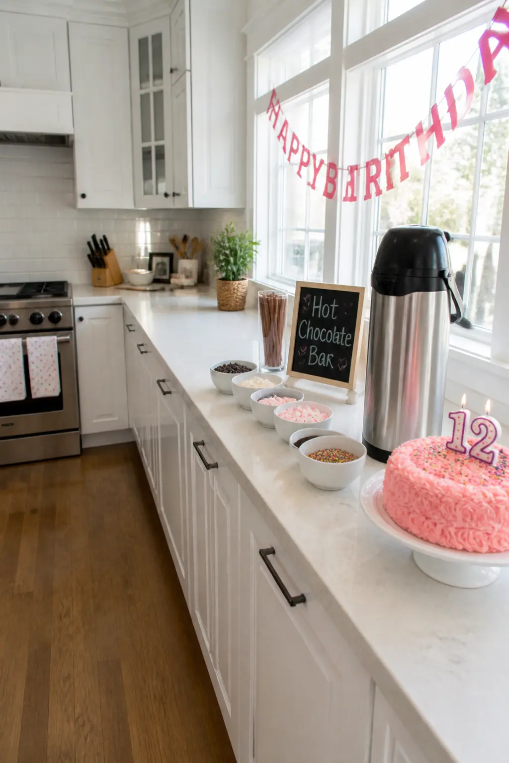 Hot Chocolate Bar With Toppings