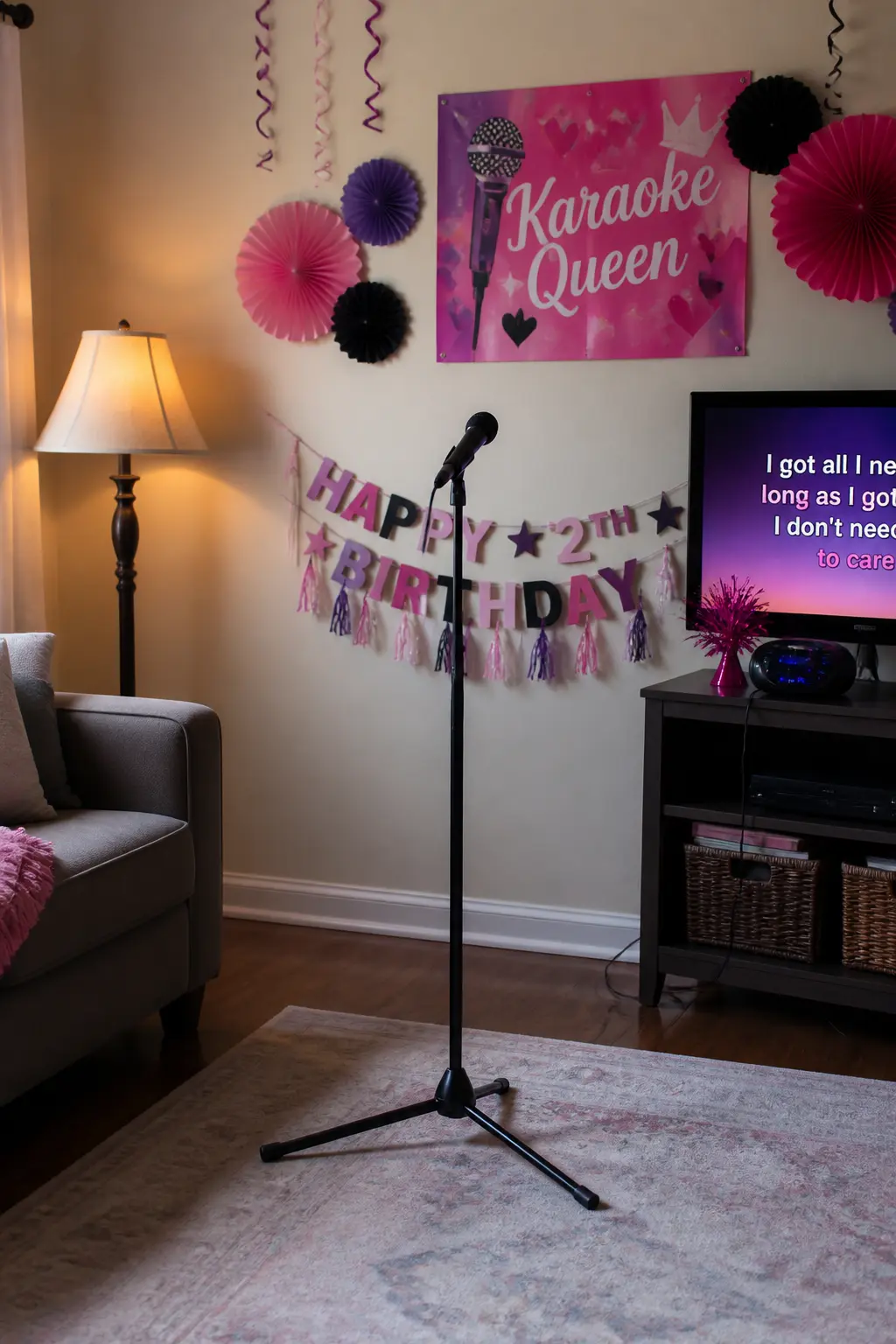 Karaoke With a Real Microphone