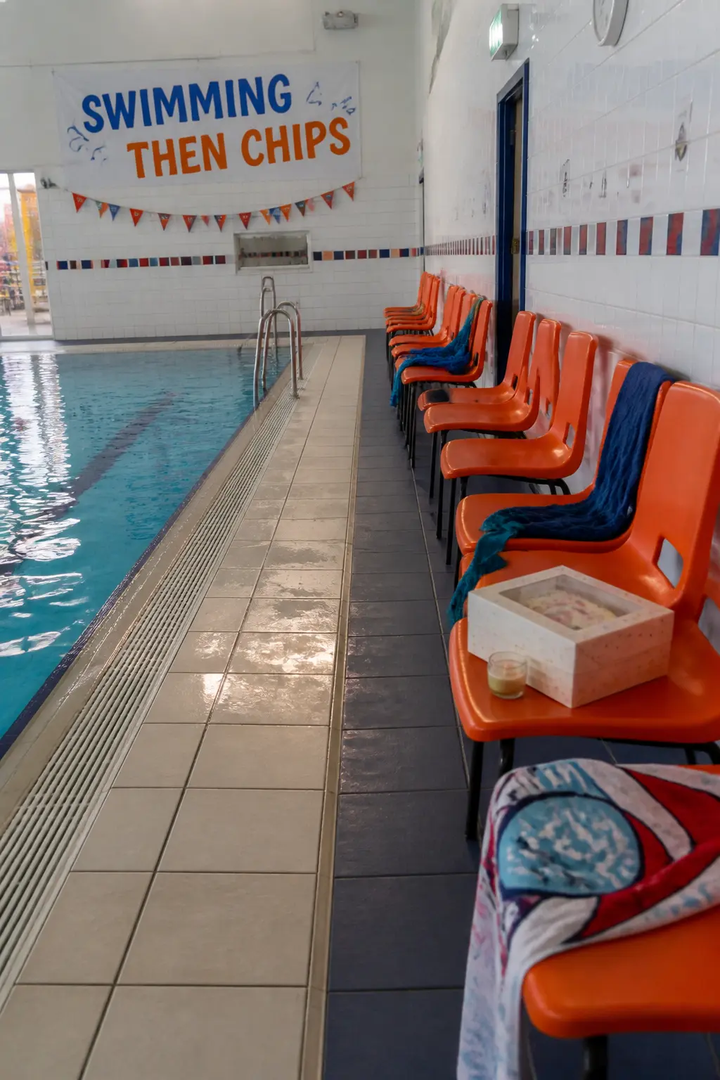 Swimming Then Chips