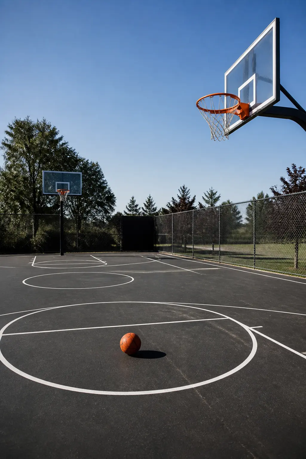 Basketball Court Then Takeaway