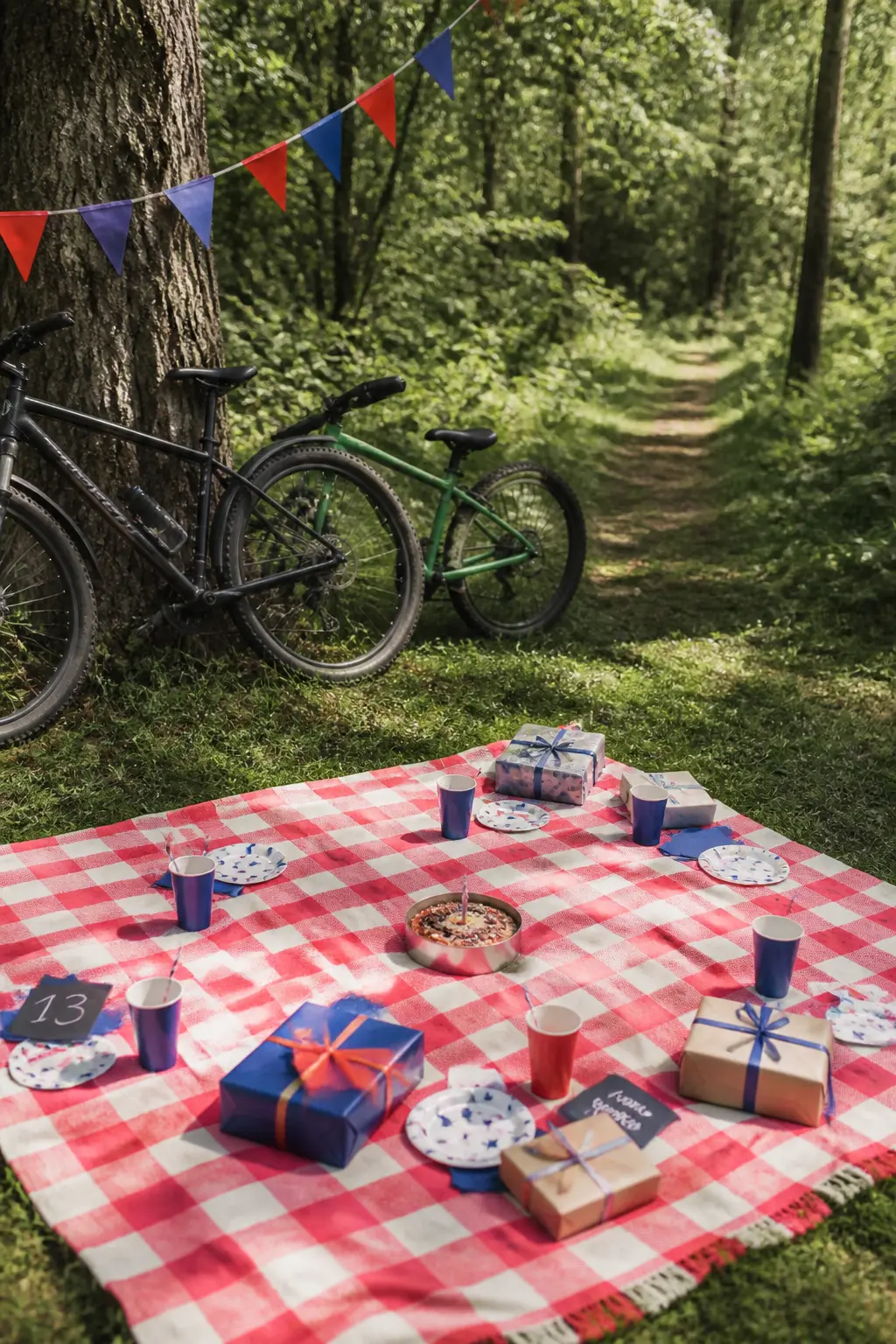 Bike Ride With a Picnic