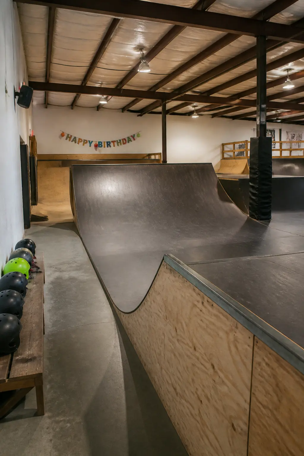 Skateboard Ramp Session