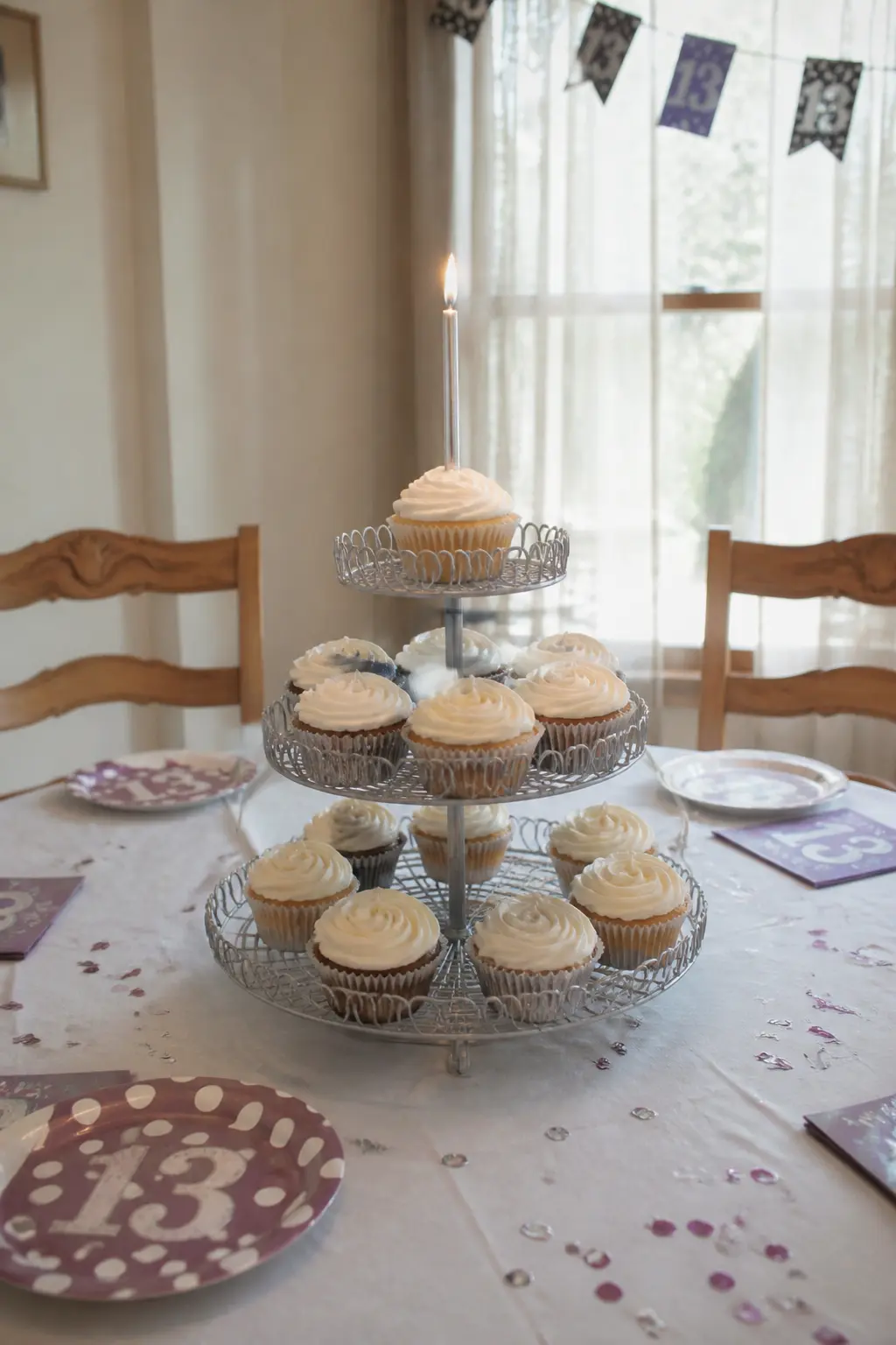 Cupcake Tower Instead of a Cake