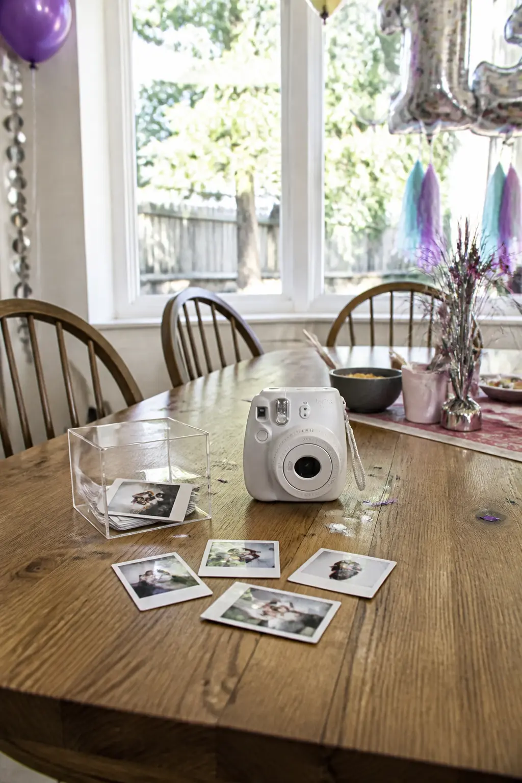 Instant Camera Left on the Table
