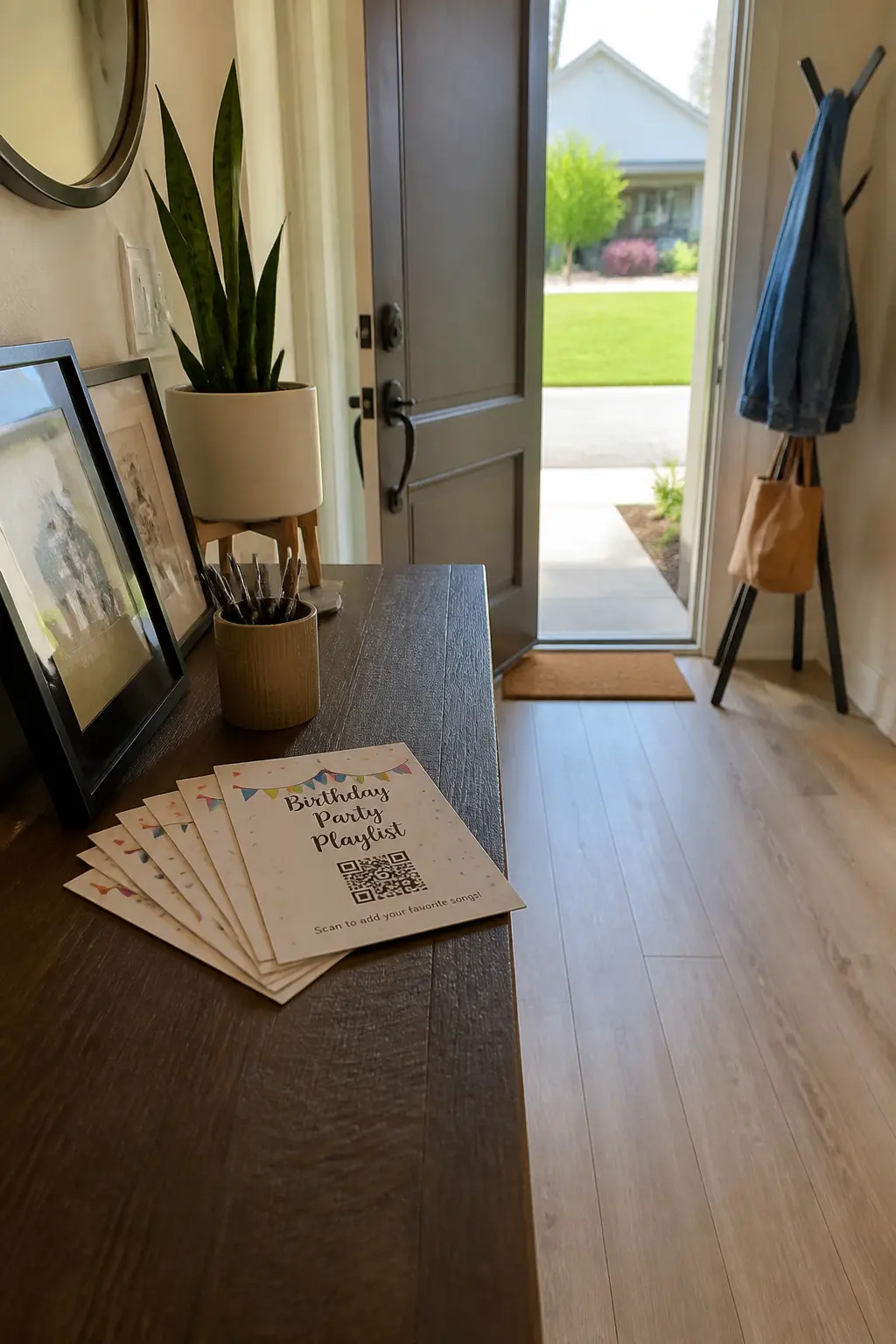 Playlist Handed Over at the Door