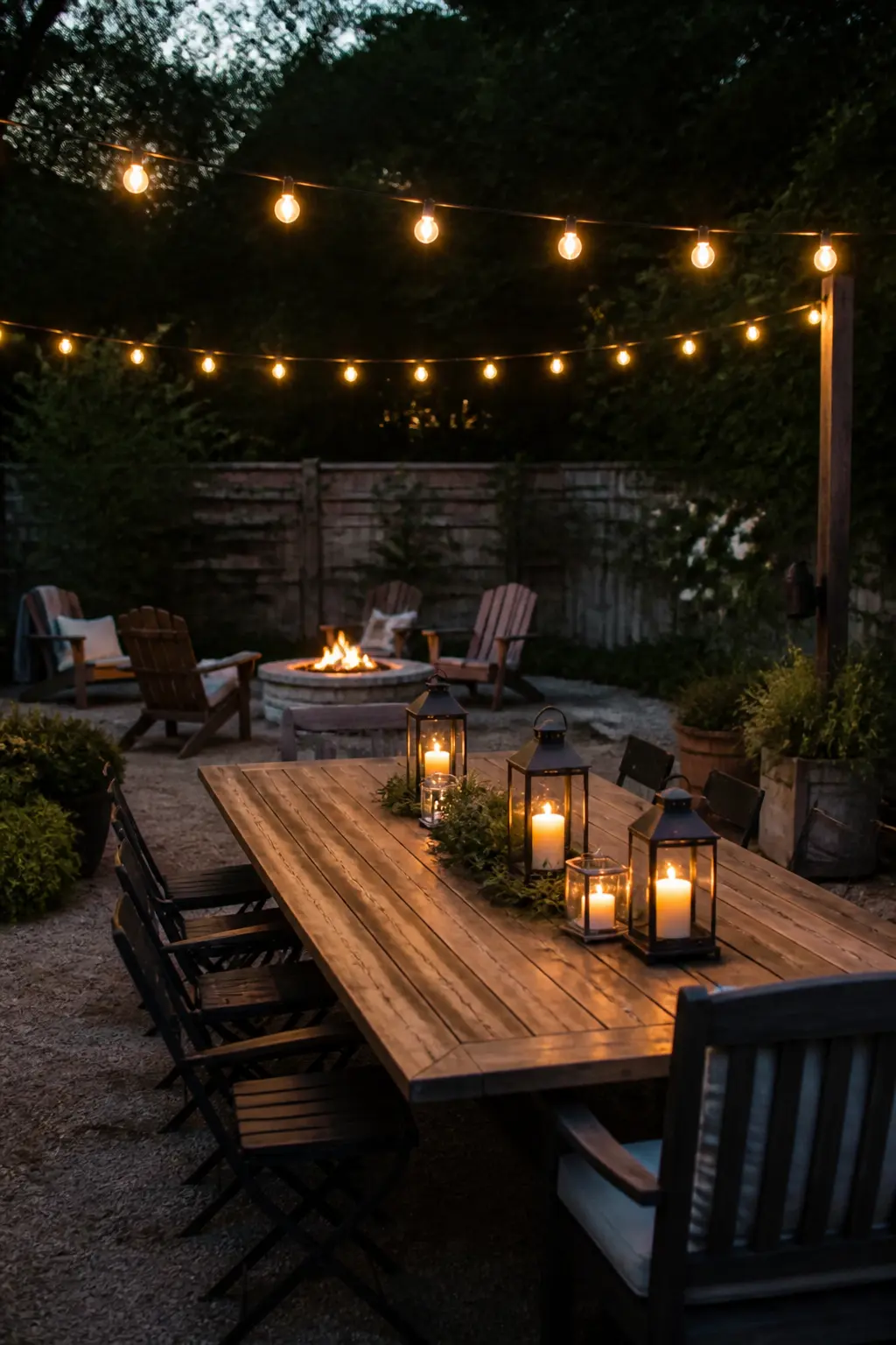 Garden After Dark