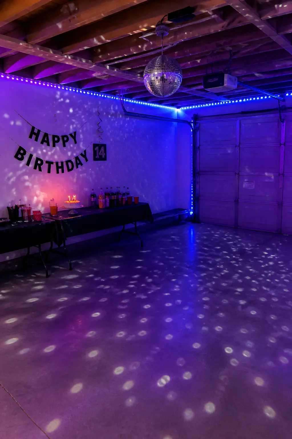 Disco in the Garage