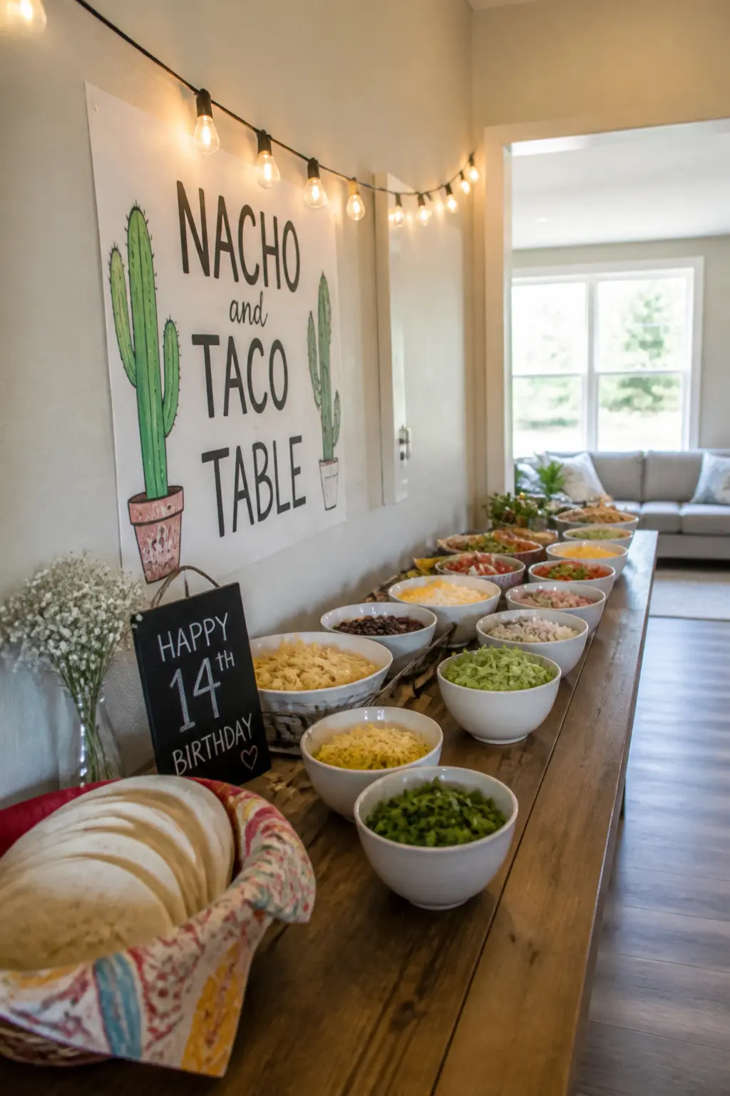 Nacho and Taco Table