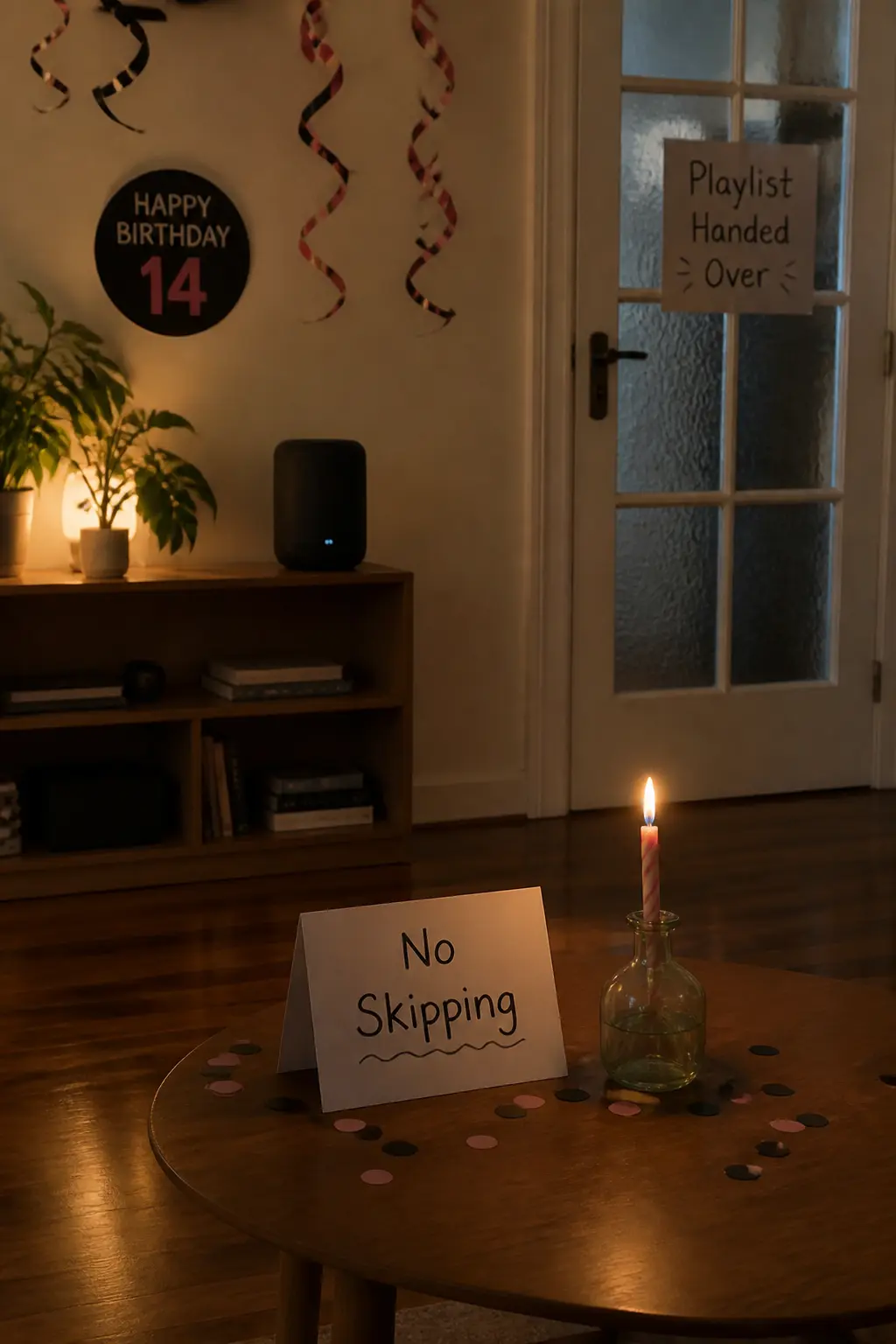 Playlist Handed Over at the Door